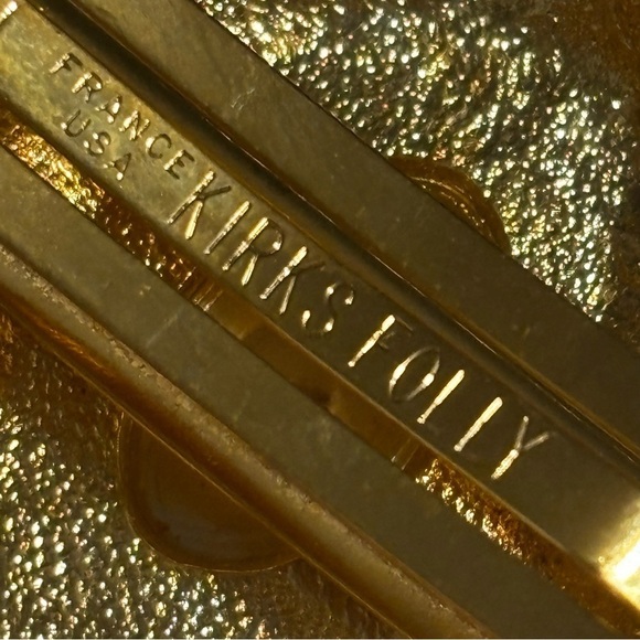 Kirk’s Folly gold tone Faux large pearl barrette - Picture 5 of 5